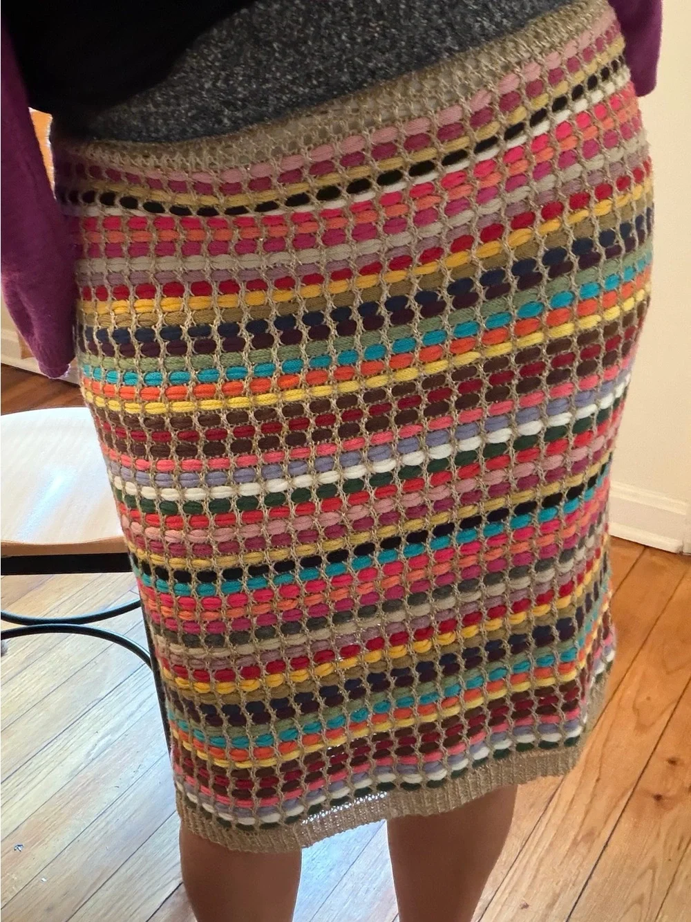 Anthropologie Cecilia Prado Multicolored Katie Knit Skirt